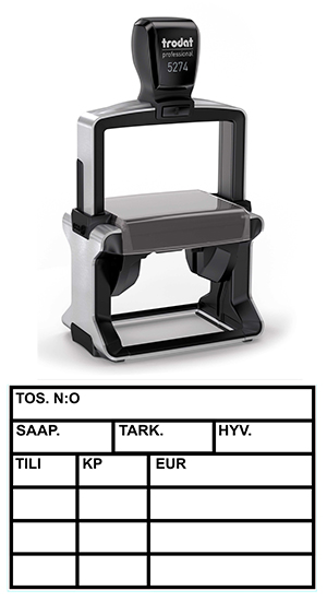 <b>Tiliöintileimasin Trodat 5274 V1.0</b>