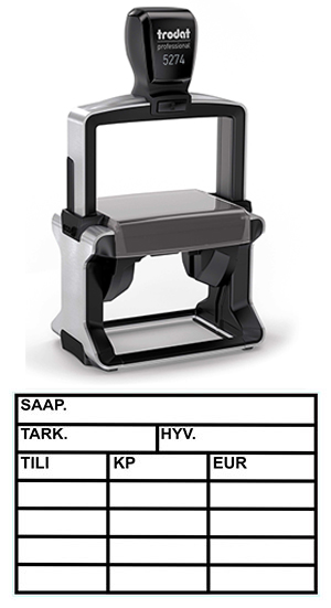 <b>Tiliöintileimasin Trodat 5274 V1.2</b>