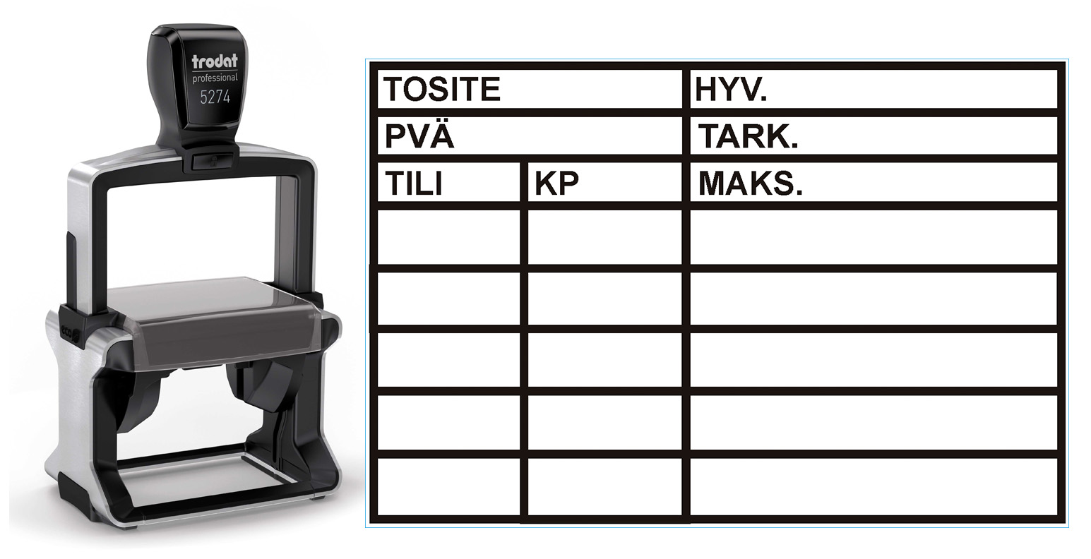 <b>Tiliöintileimasin Trodat 5274 V1.6</b>