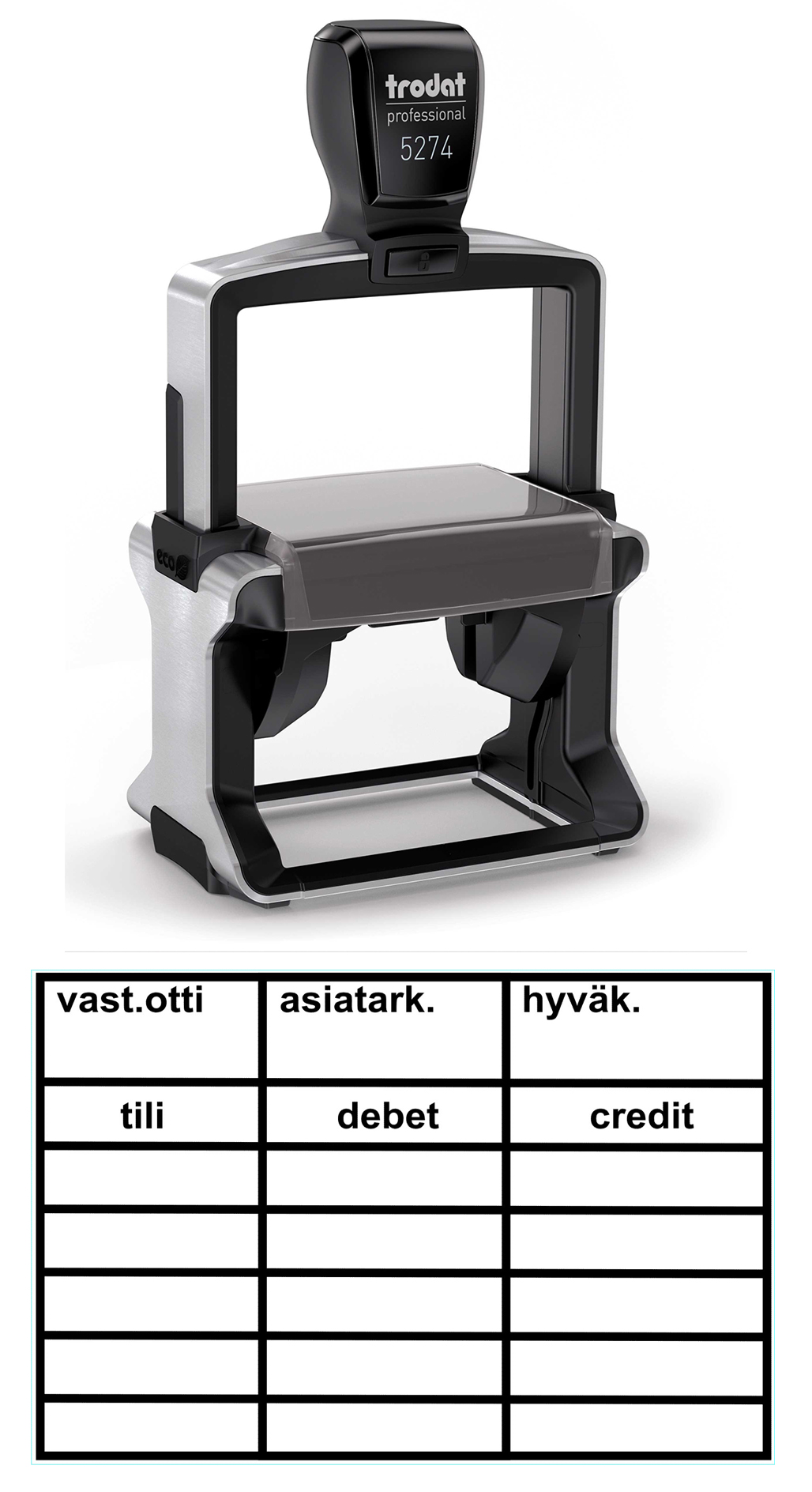 <b>Tiliöintileimasin Trodat 5274 V1.5</b>