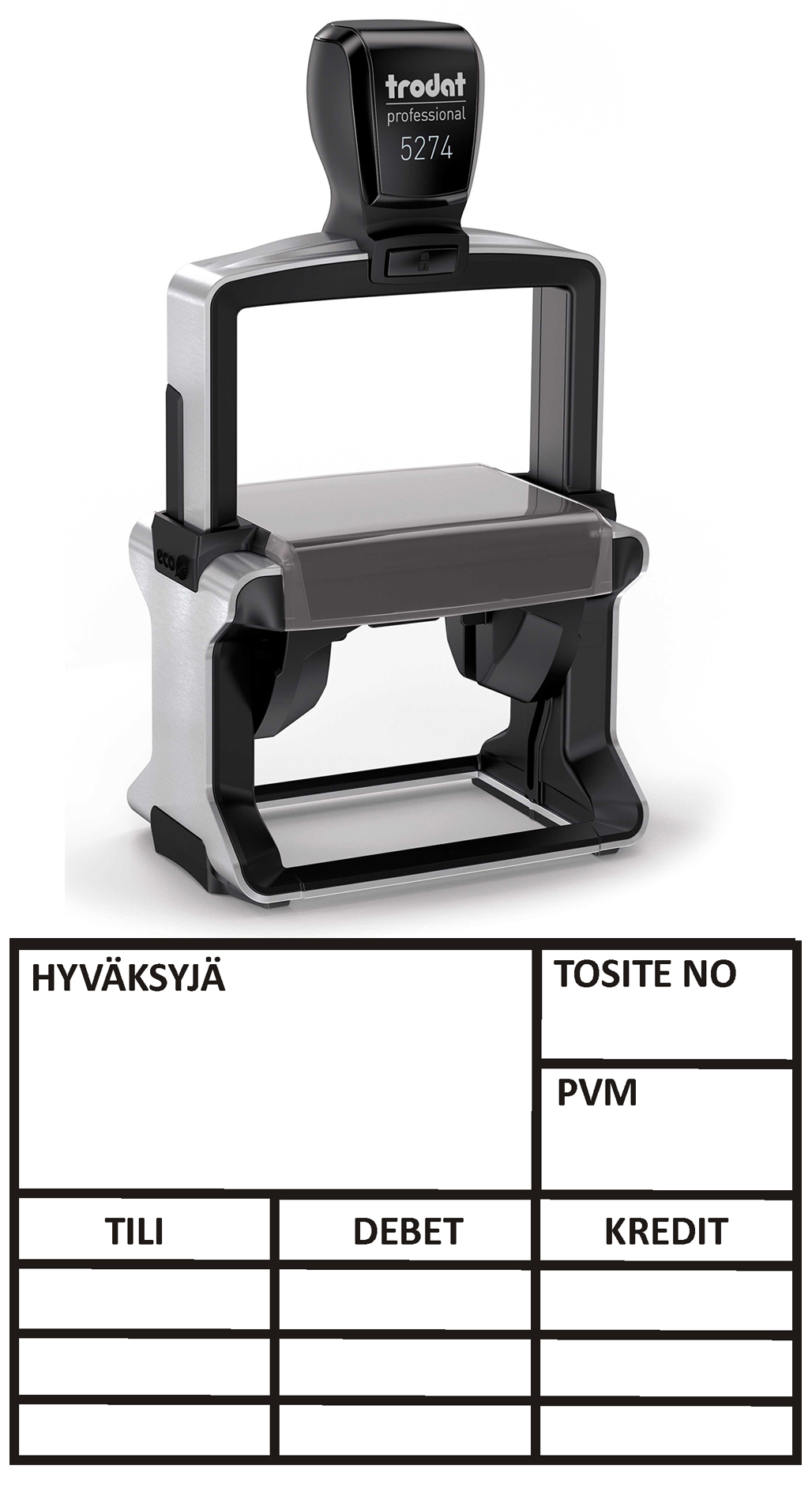 <b>Tiliöintileimasin Trodat 5274 V1.8</b>