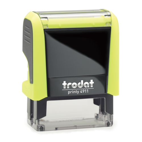 Trodat Printy 4911 – pieni ja kompakti teksti tai logoleimasin