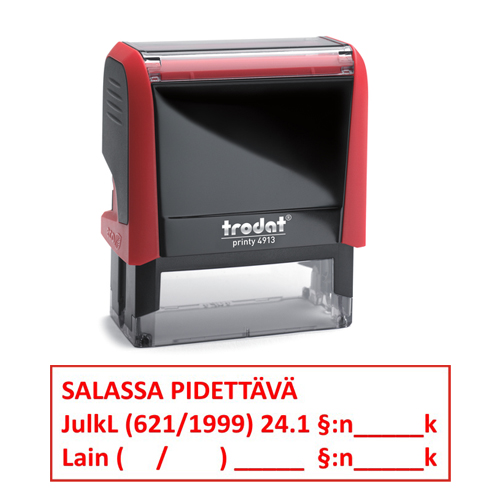Printy 4913 - Salassa Pidettävä
